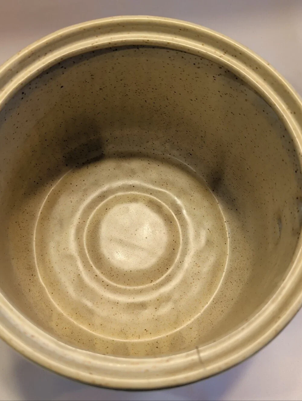Stoneware Casserole Haeger 3210-S Lidded Ribbed Crock 1970s Vintage 8
